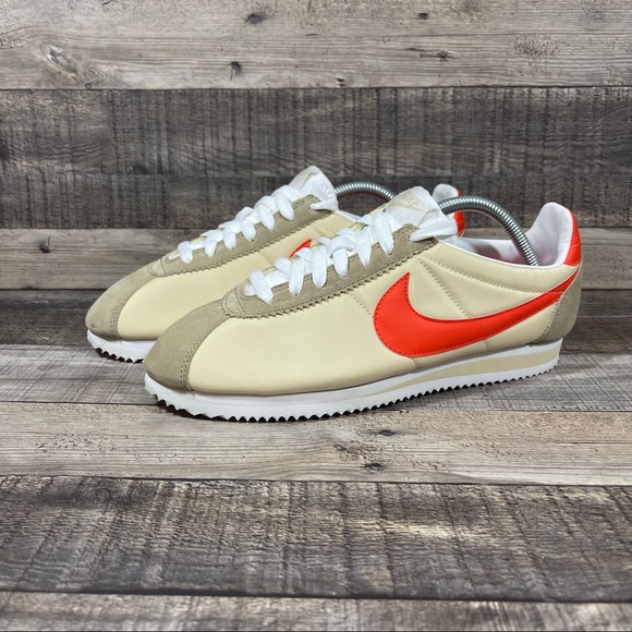 Nike Other - Nike Cortez Brown Tan Orange Swoosh
